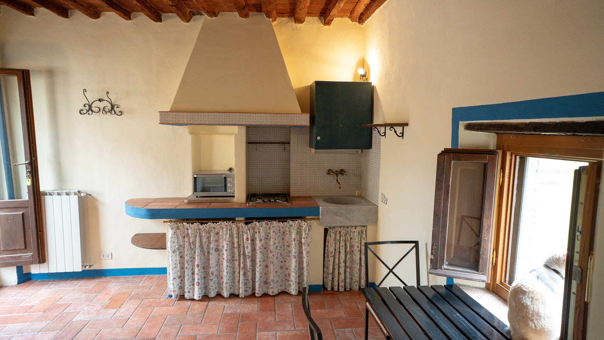 Cucina attrezzata a induzione